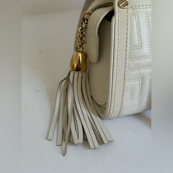 Versace White Quilted Leather Shoulder Bag ✨ - Picture 6 of 17